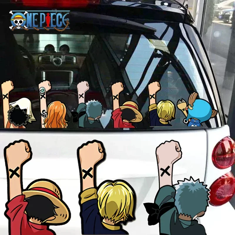Model Kit Japanese - Adesivo per Auto Anime One Piece,