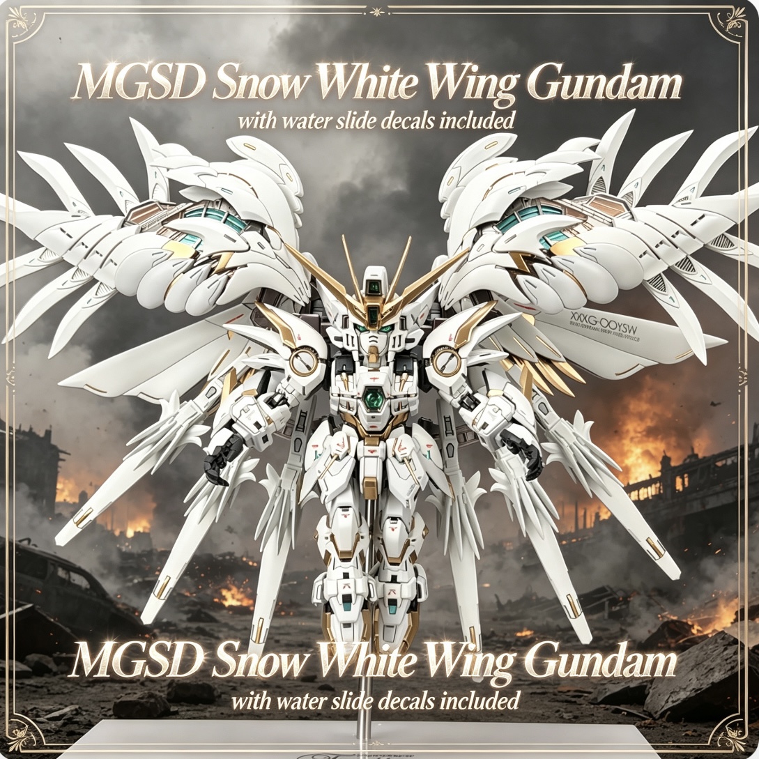 Model Kit Wing Zero - Wing Zero MGSD Bai Xueji Statuetta