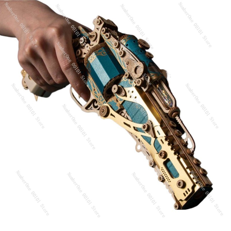 Model Kit Revolver - Modello Creativo di Revolver da Assemblare,