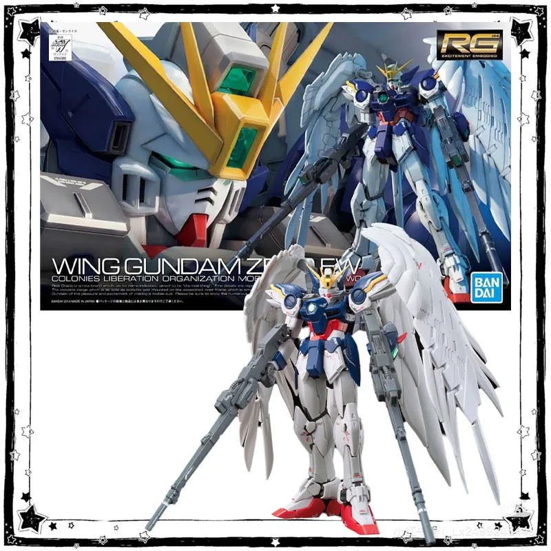 Model Kit Wing Zero - Disponibile Kit Modello Gundam Bandai, Figura