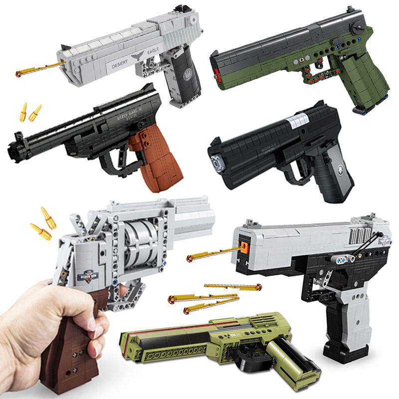 Model Kit Revolver - Militare WW2 Desert Eagle pistola girevole