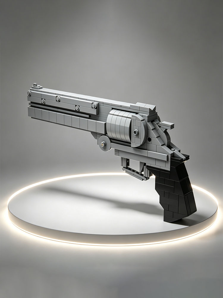 Model Kit Revolver - Nuovo Kit Modello di Revolver MOC,