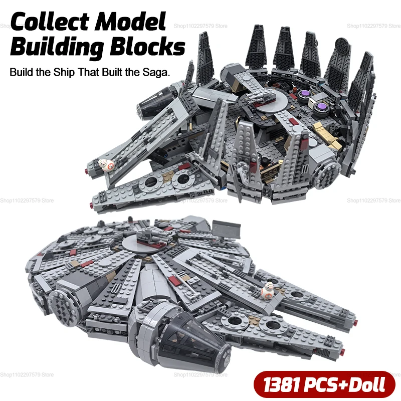 Model Kit Star Wars - Nuovo Set di Blocchi da Costruzione