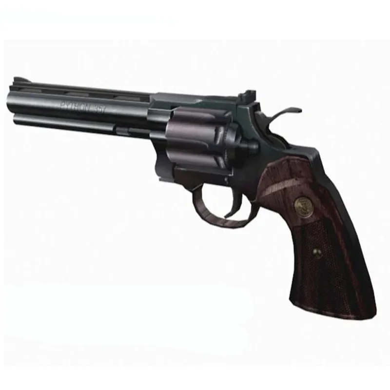 Model Kit Revolver - Modello 3D in Carta di Revolver