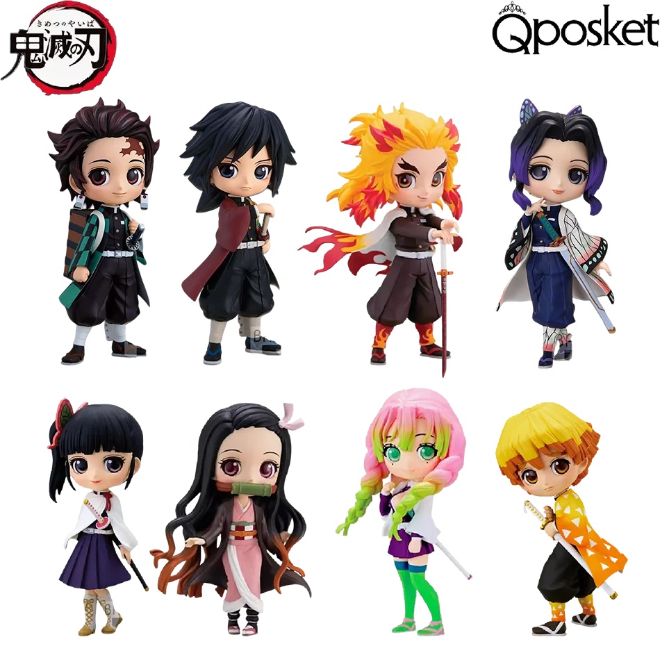 Model Kit Demon Slayer - Set di 15 cm di personaggi