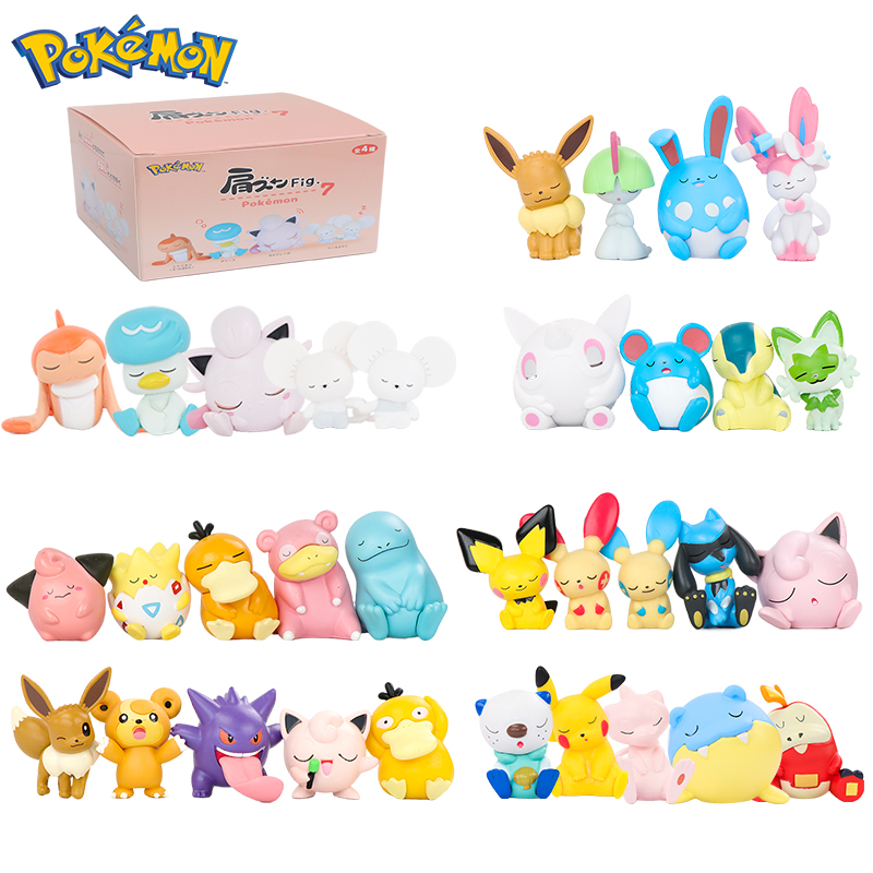 Model Kit Game - Set di 5 Figurine Pokémon: Maushold,
