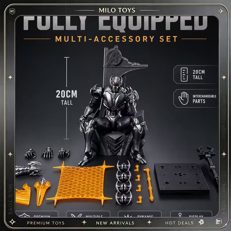Model Kit Ultron - Blokees Ultron Legend Edition: Kit di
