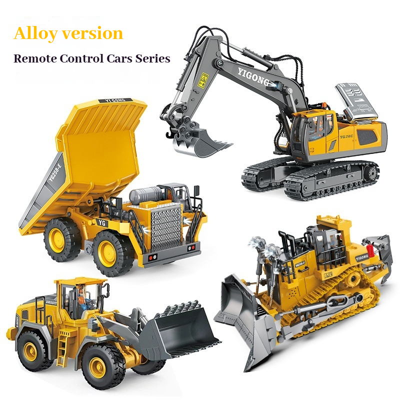 Model Kit Excavator - YIGONG Veicolo da Costruzione Telecomandato in