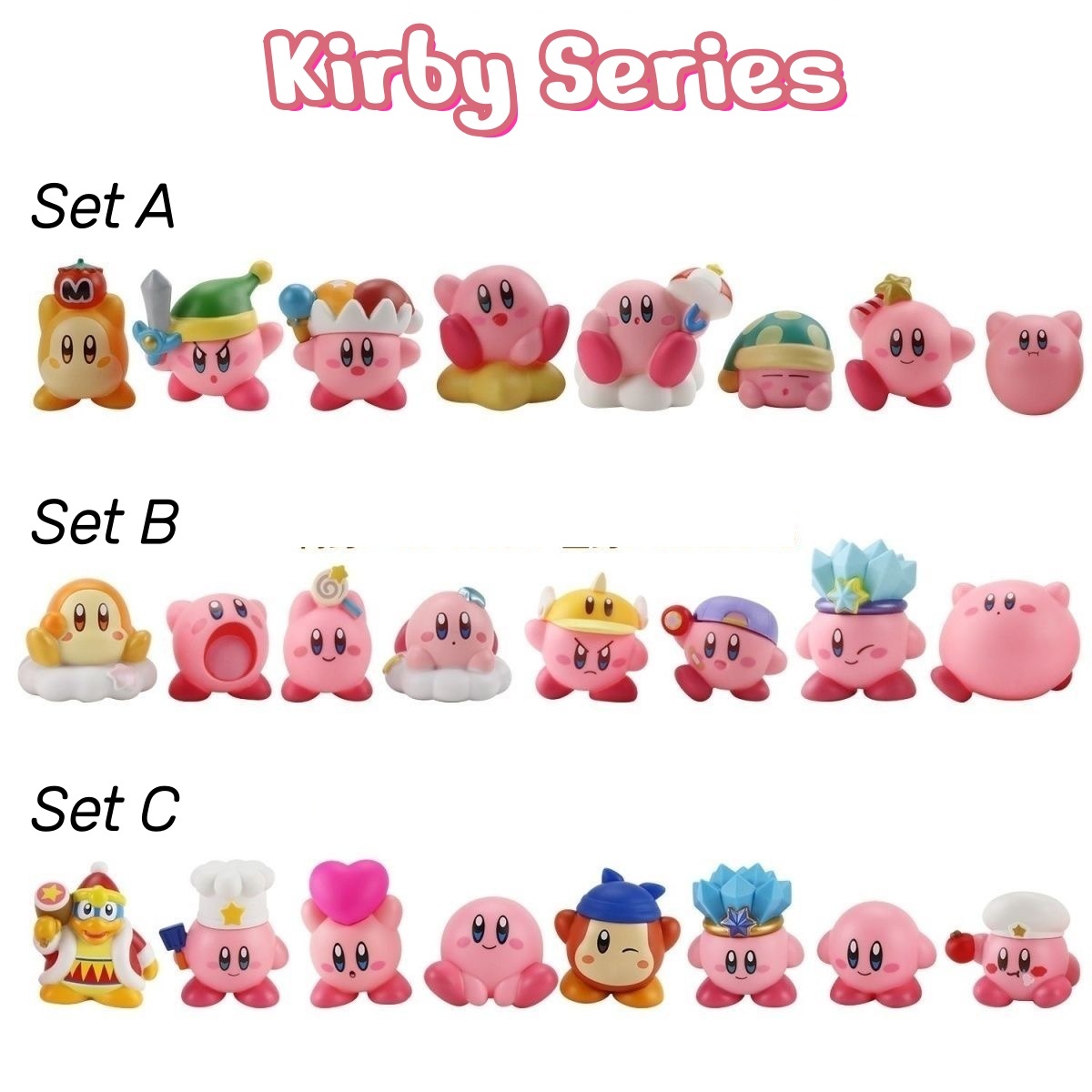 Model Kit Game - Serie Kirby Friends: Blind Box con