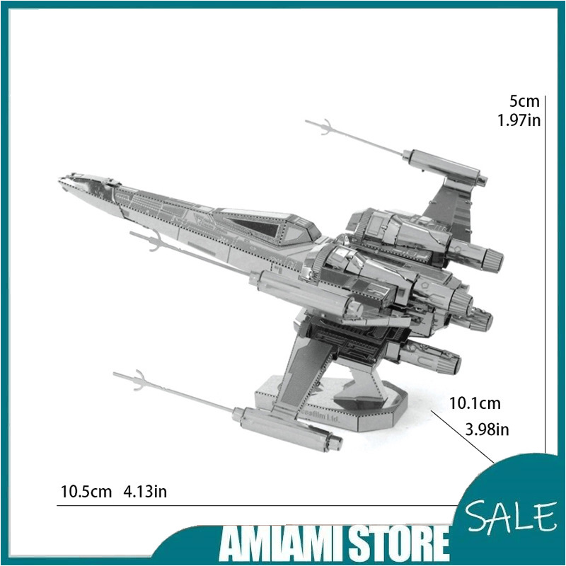 Model Kit Star Wars - Kit di Modellismo 3D in Metallo
