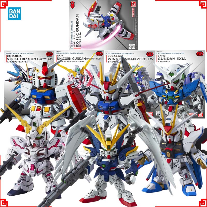 Model Kit Wing Zero - Kit Modellini Gundam Bandai SDEX Strike