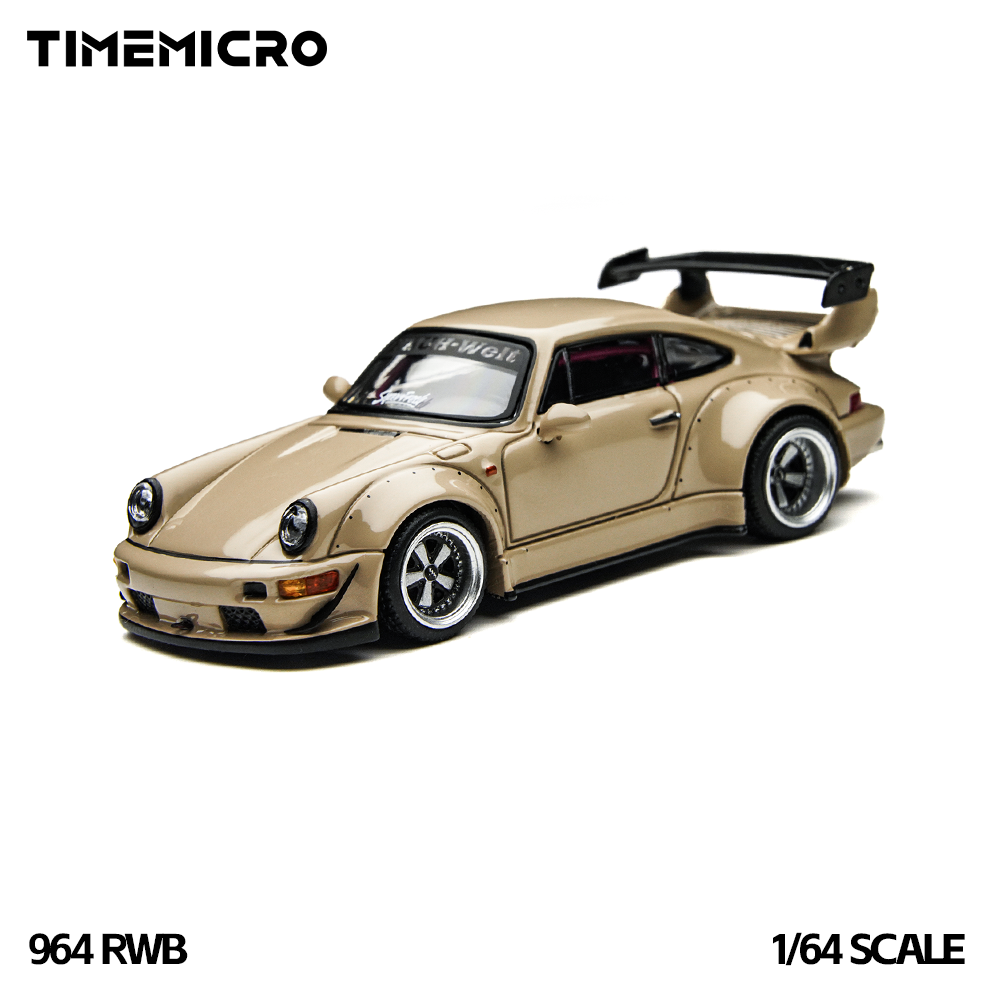 Model Kit Game - TimeMicro1:64 RWB 964 Beige Set Regalo