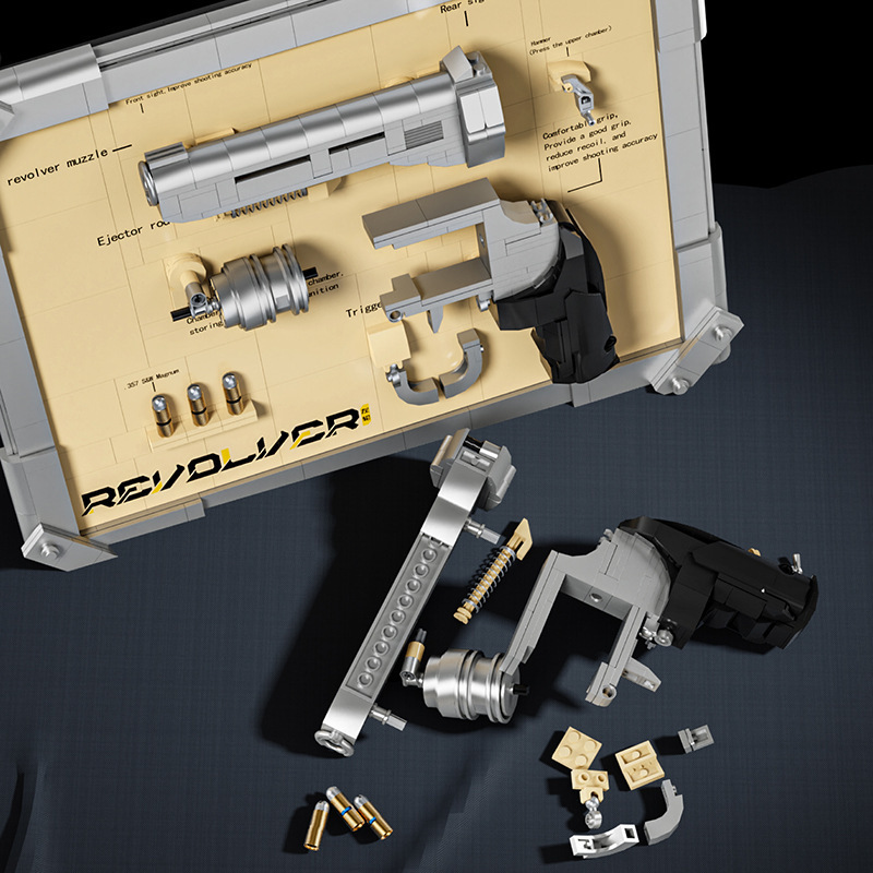 Model Kit Revolver - Kit Modello di Revolver da 559