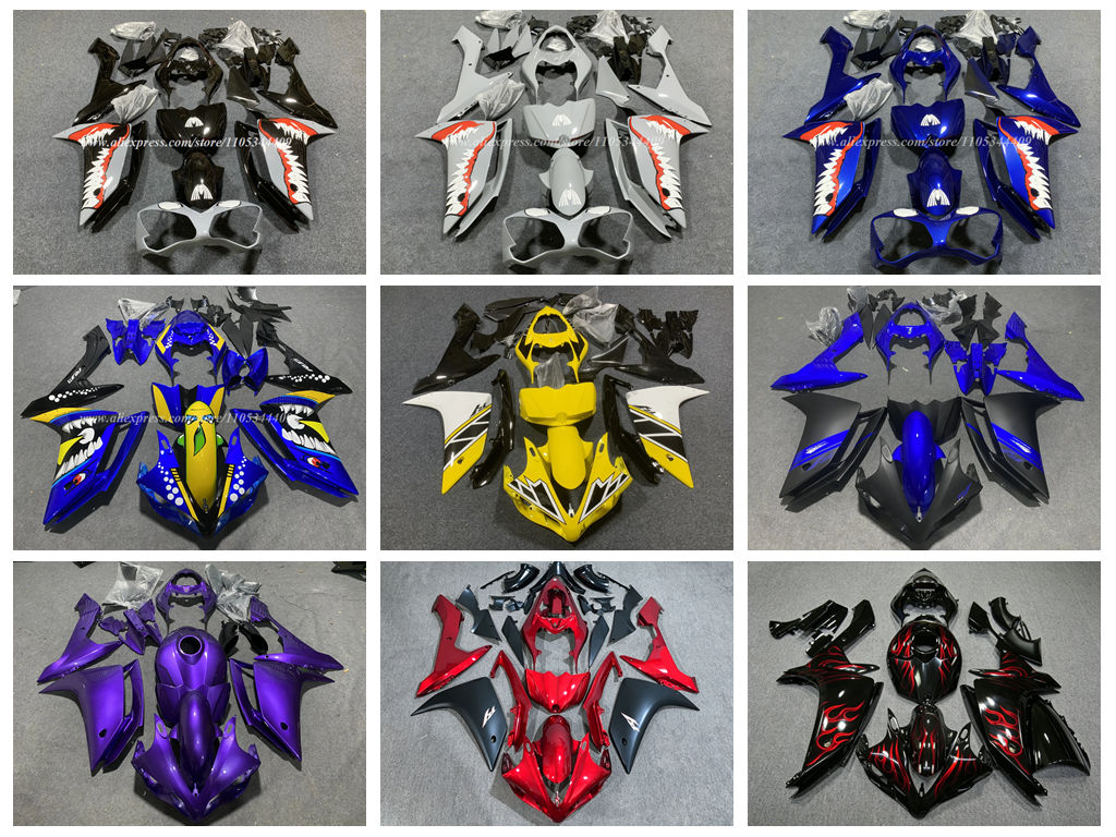 Model Kit Yamaha R1 - 4 nuovi kit deflettori aria in