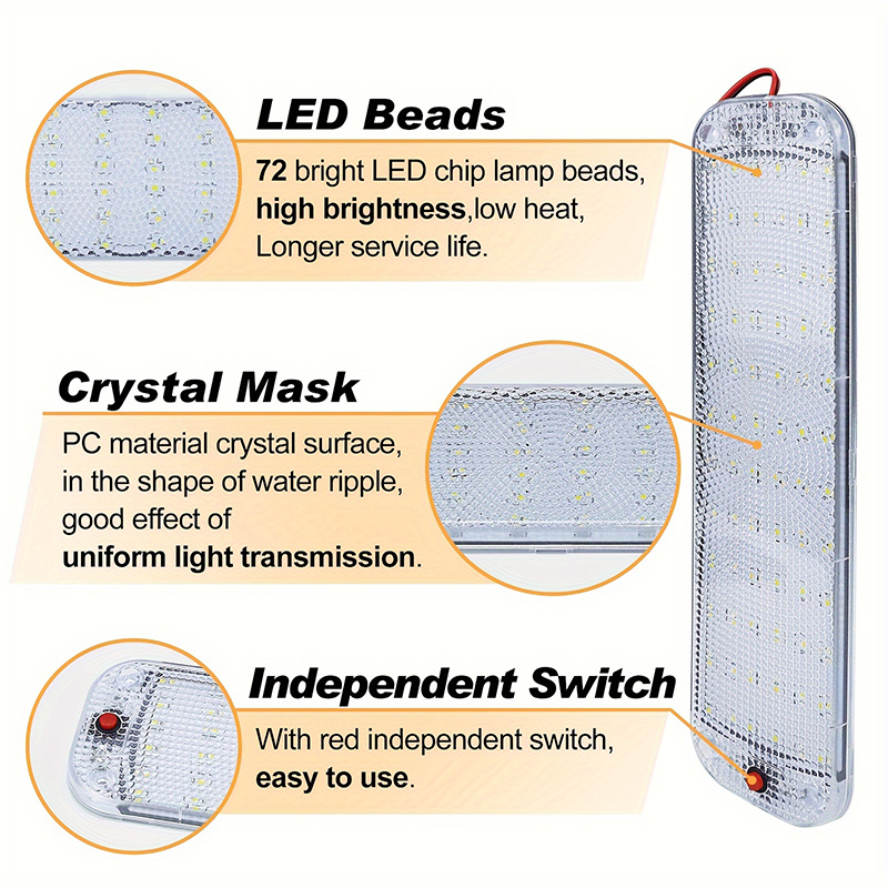 Luce Interna per Auto a 72 LED - Model Kit Ship recensione e prezzo
