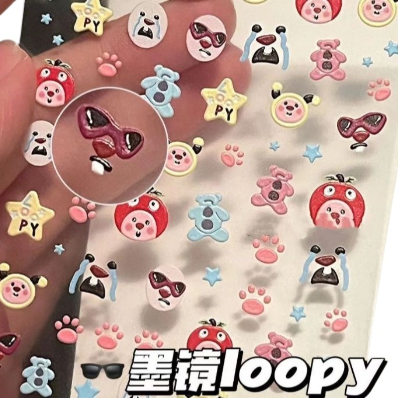 Adesivo 3D in rilievo Loopy, a - Model Kit Game recensione e prezzo