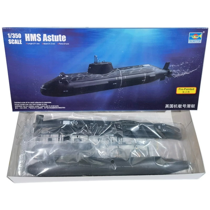 TRUMPETER Scala 1/350 HMS Astu - Model Kit Ship recensione e prezzo