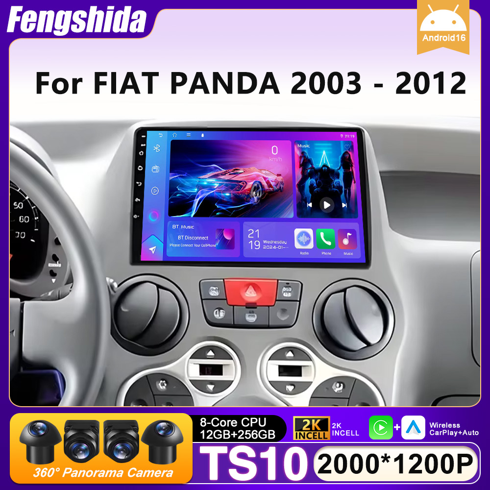 Autoradio Carplay Per FIAT PAN - Model Kit Star Wars recensione e prezzo