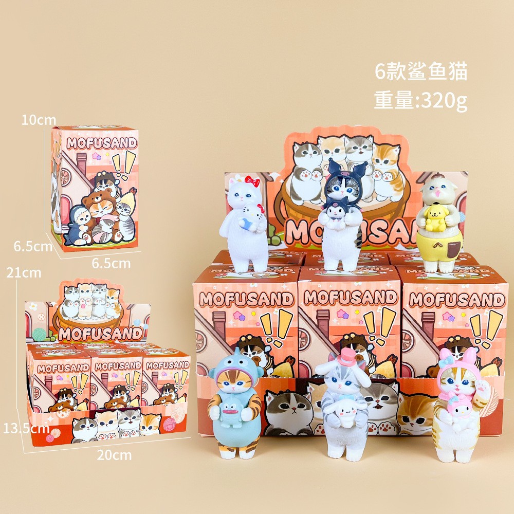 Serie Mofusand 6 Pezzi, Statue - Model Kit Japanese recensione e prezzo