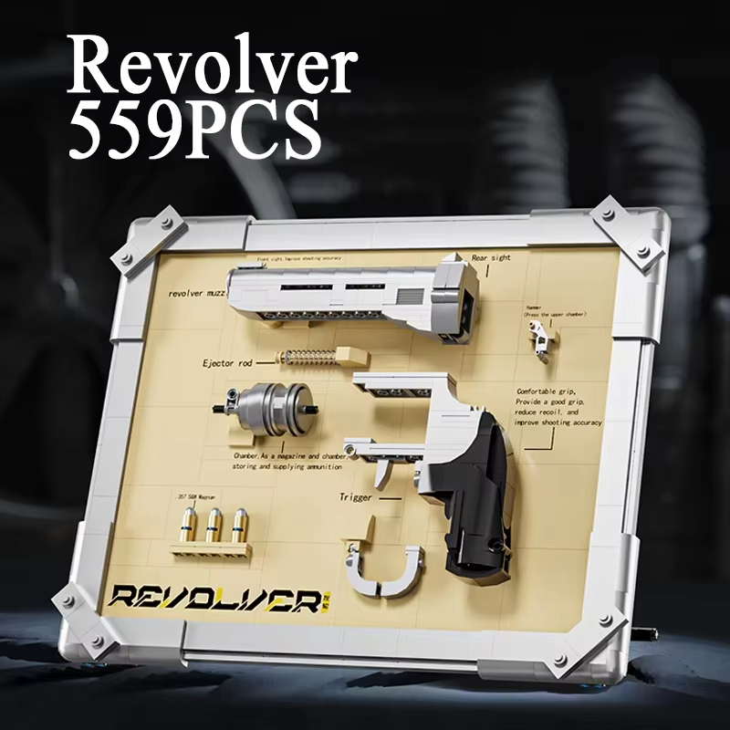 Blocchi da Costruzione Modello - Model Kit Revolver recensione e prezzo