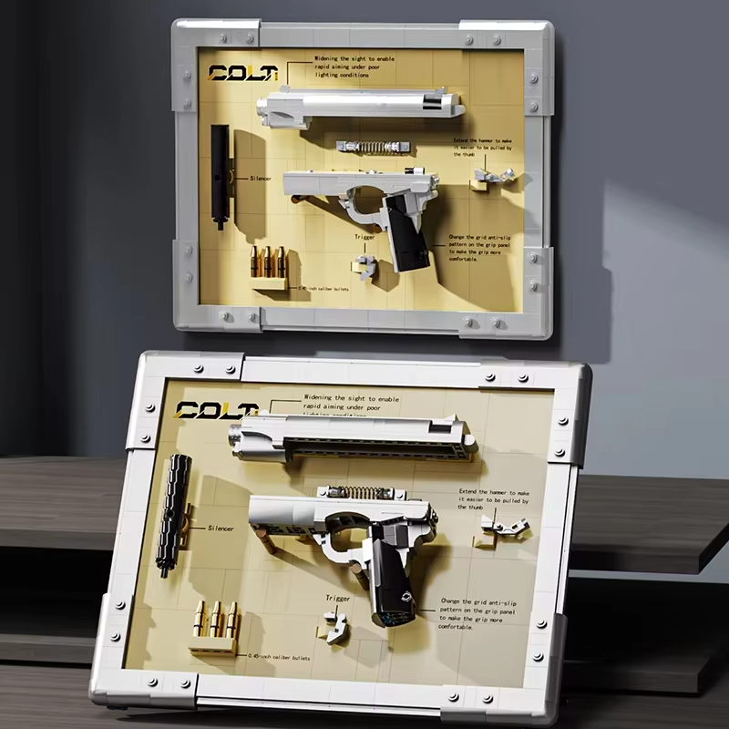 Blocchi da Costruzione Modello - Model Kit Revolver recensione e prezzo