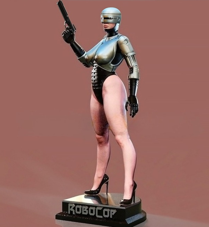 1/24 Bilancia Pressofusa Figur - Model Kit Robocop recensione e prezzo