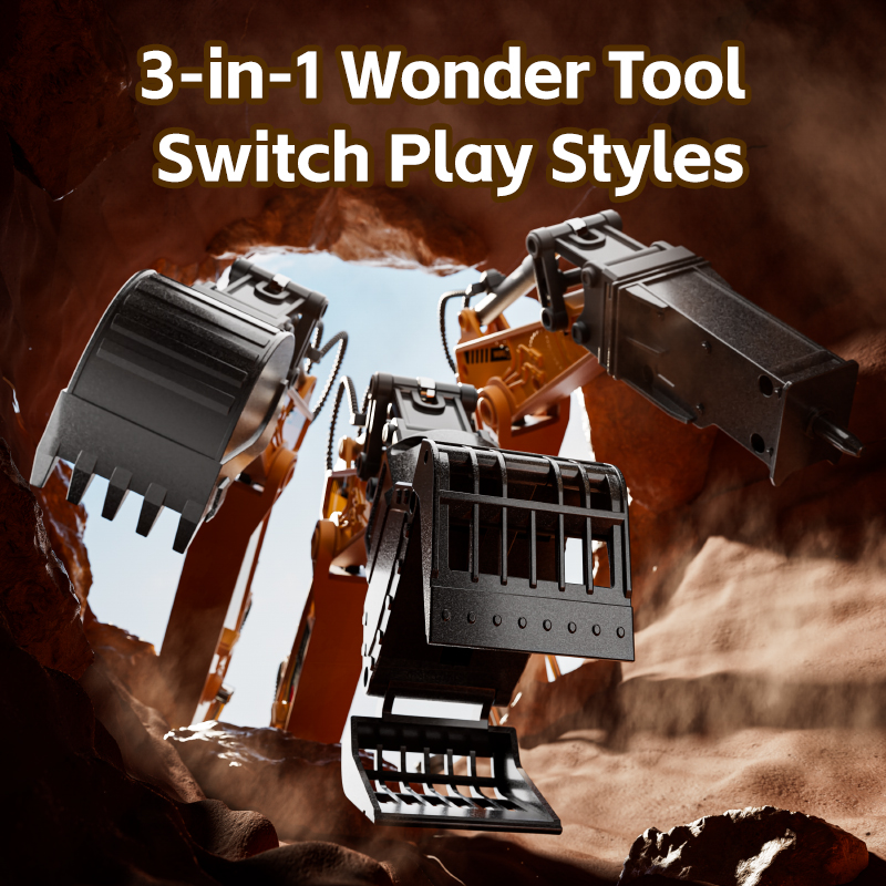 Escavatore RC 14 Canali 3 IN 1 - Model Kit Excavator recensione e prezzo