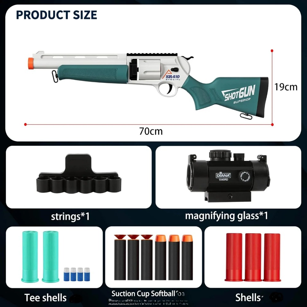 Revolver a Proiettili Morbidi  - Model Kit Revolver recensione e prezzo
