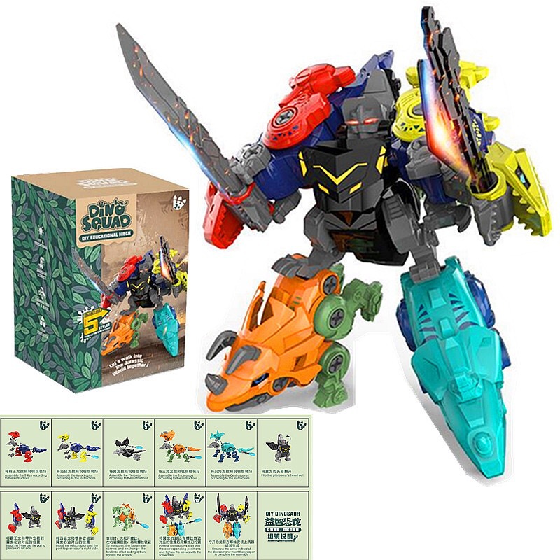 5 IN 1 Bambini Montaggio Dinos - Model Kit Dinosaur Bandai recensione e prezzo