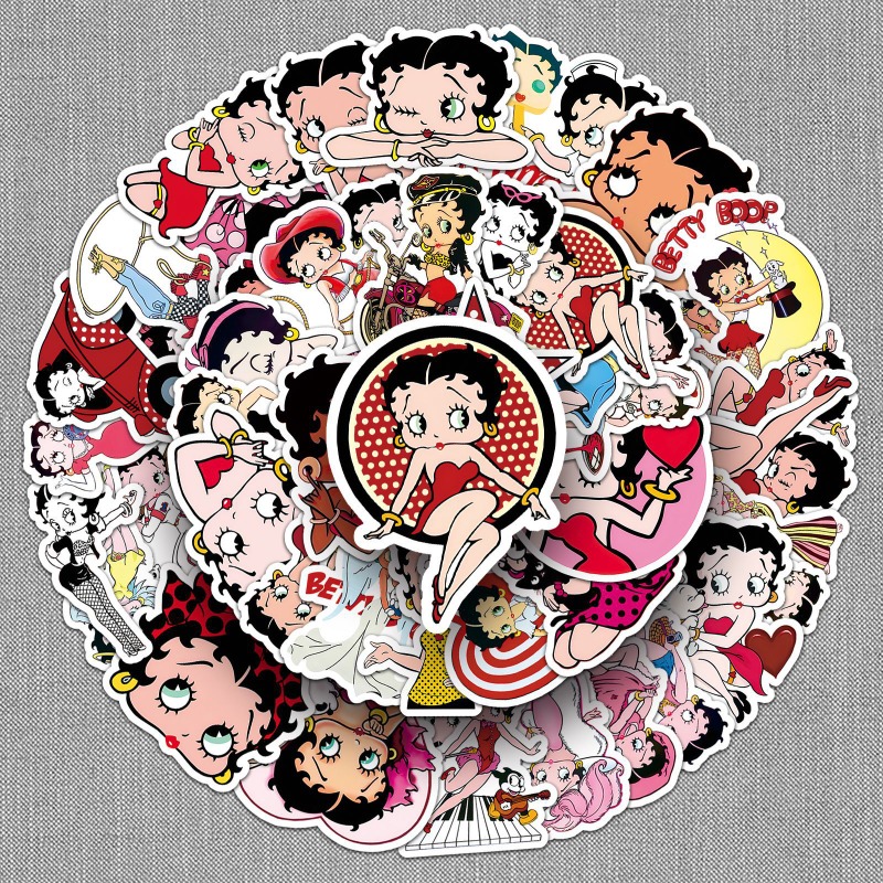50 adesivi Betty Boop ad alta  - Model Kit Game recensione e prezzo