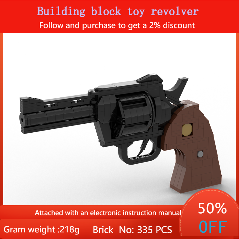 Modellino di Revolver in Blocc - Model Kit Revolver recensione e prezzo
